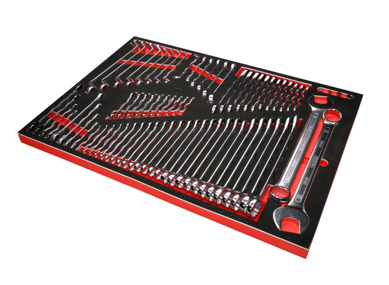 KS Tools Performanceplus Werkstattwagen-Satz P45 mit 950 Werkzeugen für 13 Schubladen