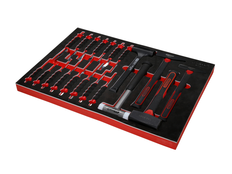 KS Tools Performanceplus Werkstattwagen-Satz P45 mit 950 Werkzeugen für 13 Schubladen