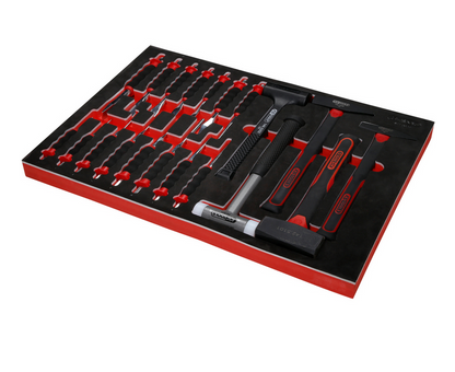 KS Tools Performanceplus Werkstattwagen-Satz P20 mit 706 Werkzeugen für 7 Schubladen
