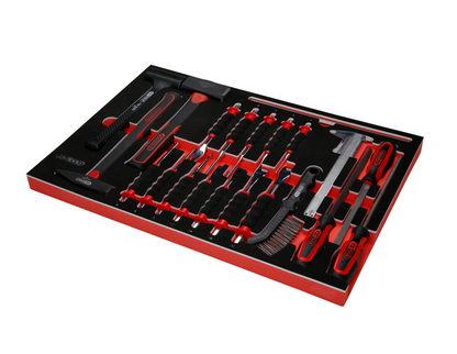KS Tools Performanceplus Werkstattwagen-Satz P10 mit 536 Werkzeugen für 8 Schubladen