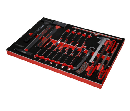 KS Tools Performanceplus Werkstattwagen-Satz P15 mit 399 Werkzeugen für 7 Schubladen