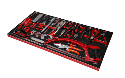 KS Tools Performanceplus Werkstattwagen-Satz P25 mit 510 Werkzeugen für 7 Schubladen