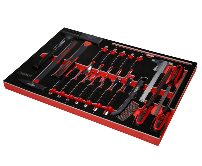 KS Tools Performanceplus Werkstattwagen-Satz P10 mit 271 Werkzeugen für 6 Schubladen