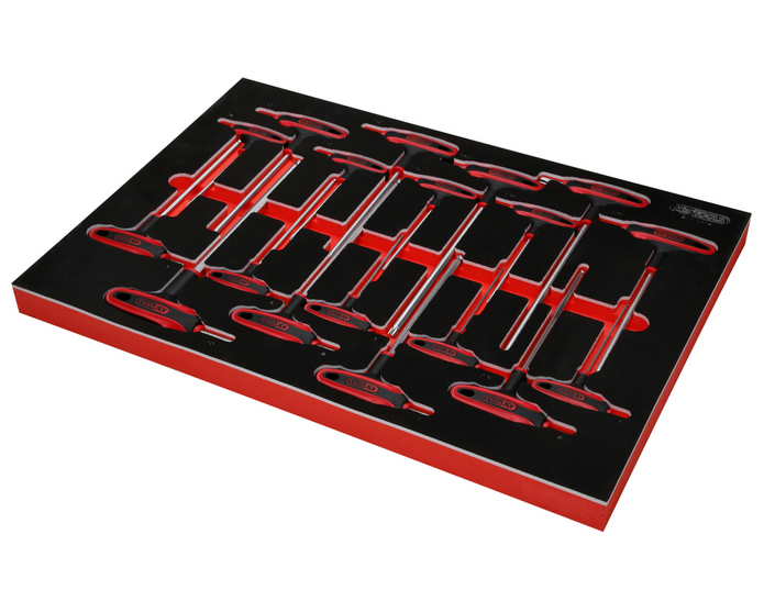KS Tools Performanceplus Werkstattwagen-Satz P45 mit 706 Werkzeugen für 7 Schubladen