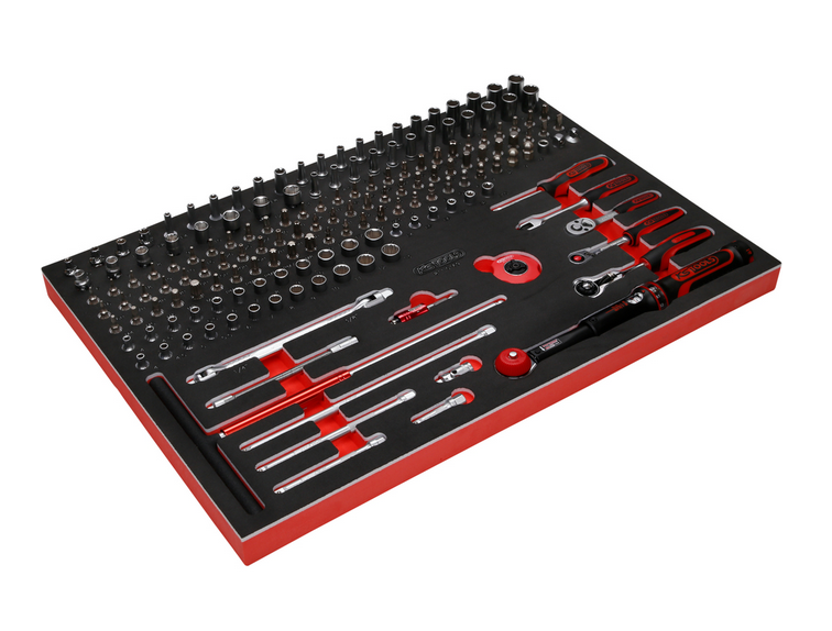 KS Tools Performanceplus Werkstattwagen-Satz P45 mit 950 Werkzeugen für 13 Schubladen