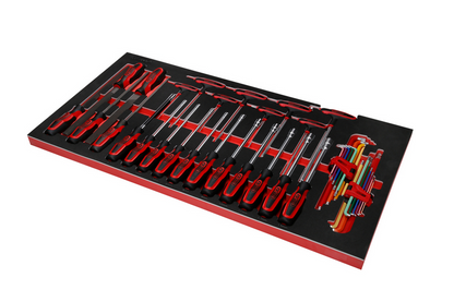 KS Tools Performanceplus Werkstattwagen-Satz P25 mit 564 Werkzeugen für 8 Schubladen
