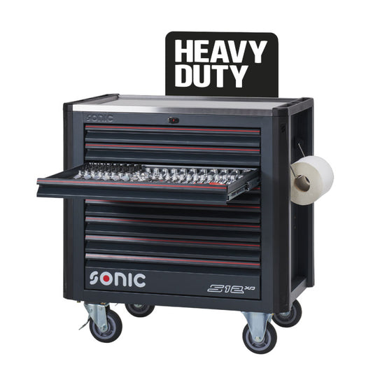 Sonic Werkstattwagen NEXT S12XD gefüllt 723 teilig (Heavy Duty)