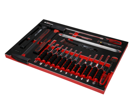 KS Tools Performanceplus Werkstattwagen-Satz P15 mit 397 Werkzeugen für 7 Schubladen