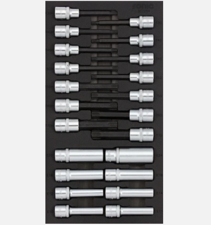 Sonic Werkstattwagen S10 gefüllt 539 teilig – schwarz